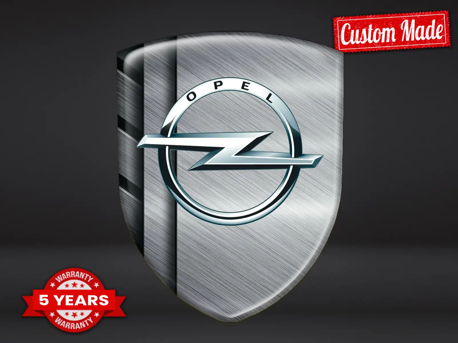 Opel Etiqueta Impermeable Premium Alta Calidad Profesional